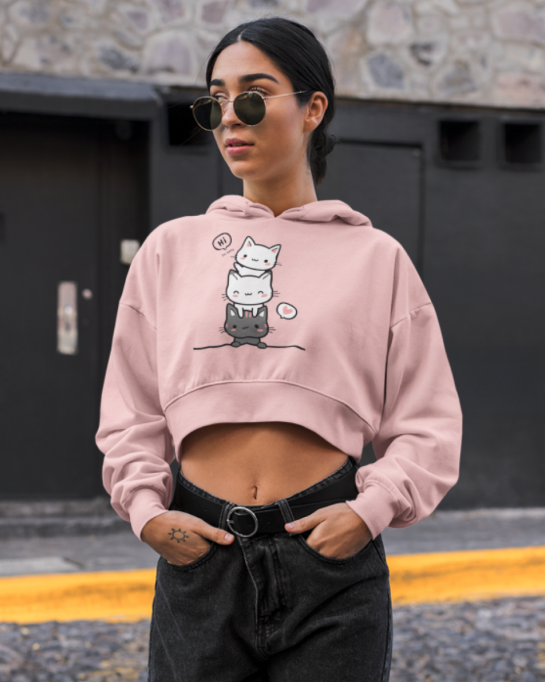 Women's Crop Hoodies