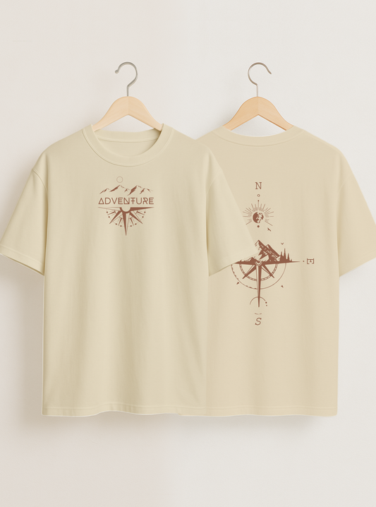 Adventure News Light Sandal Oversized T-shirt