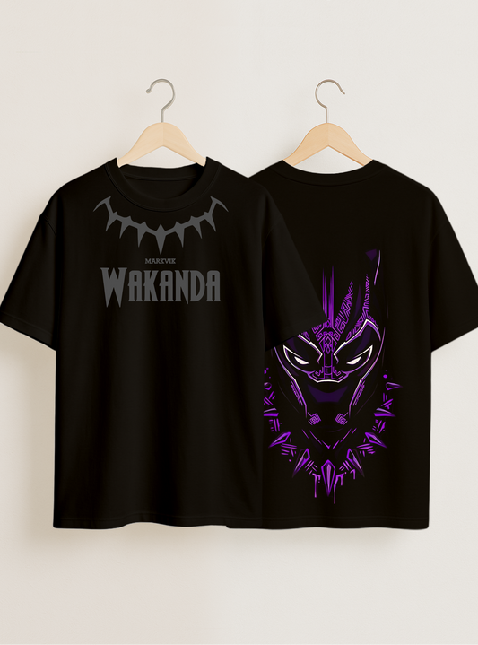 Wakanda Black Oversized T-Shirt