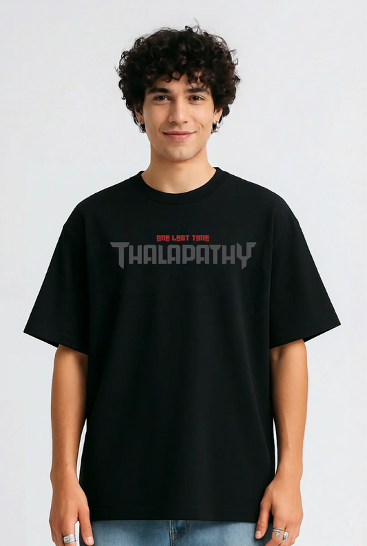 Jana Nayagan - Katana Warrior (Back) Oversized Tshirt