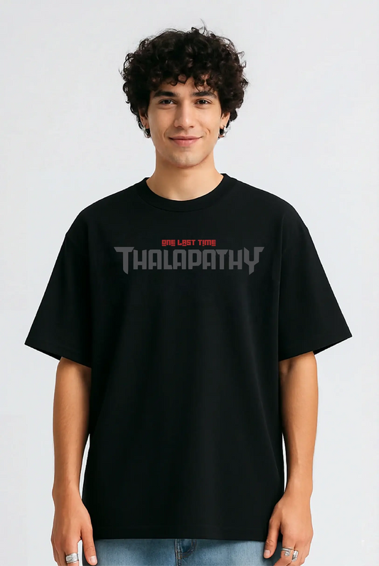 Jana Nayagan - The Final Tribute Oversized Tshirt