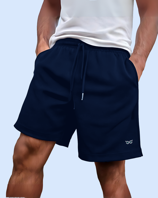 Blue Classic Look Shorts