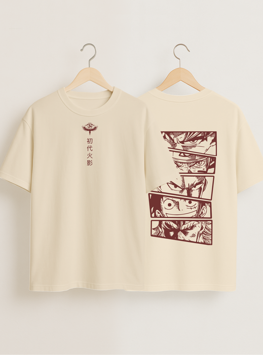 Anime Gaze Sandal Oversized T-Shirt