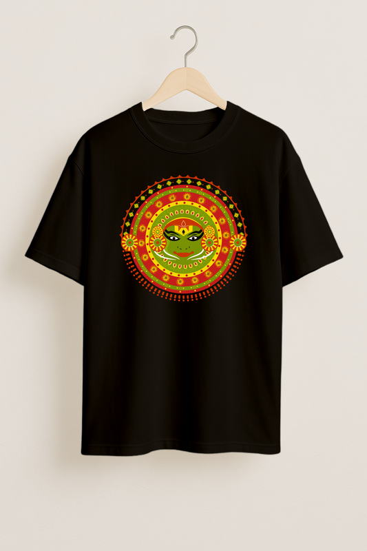 Mallu-M1 Black Oversized T-Shirt