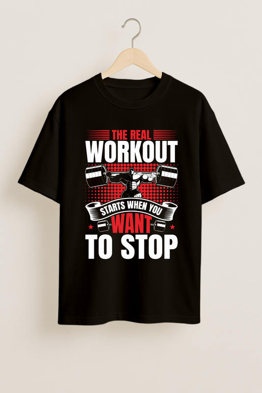 CoreBeast Black Oversized T-Shirt